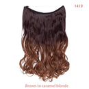 Invisible Mega Hair - カーリーヘアエクステンション