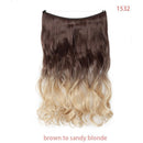 Invisible Mega Hair - カーリーヘアエクステンション