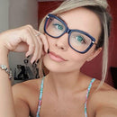 女性用度付きメガネフレーム