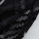 ロングマキシレースドレス