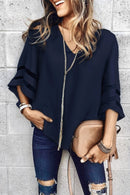 レディース長袖ブラウス