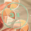 3 em 1 Contorno  Corretivo  Iluminador Contorno Dhermosa HF092