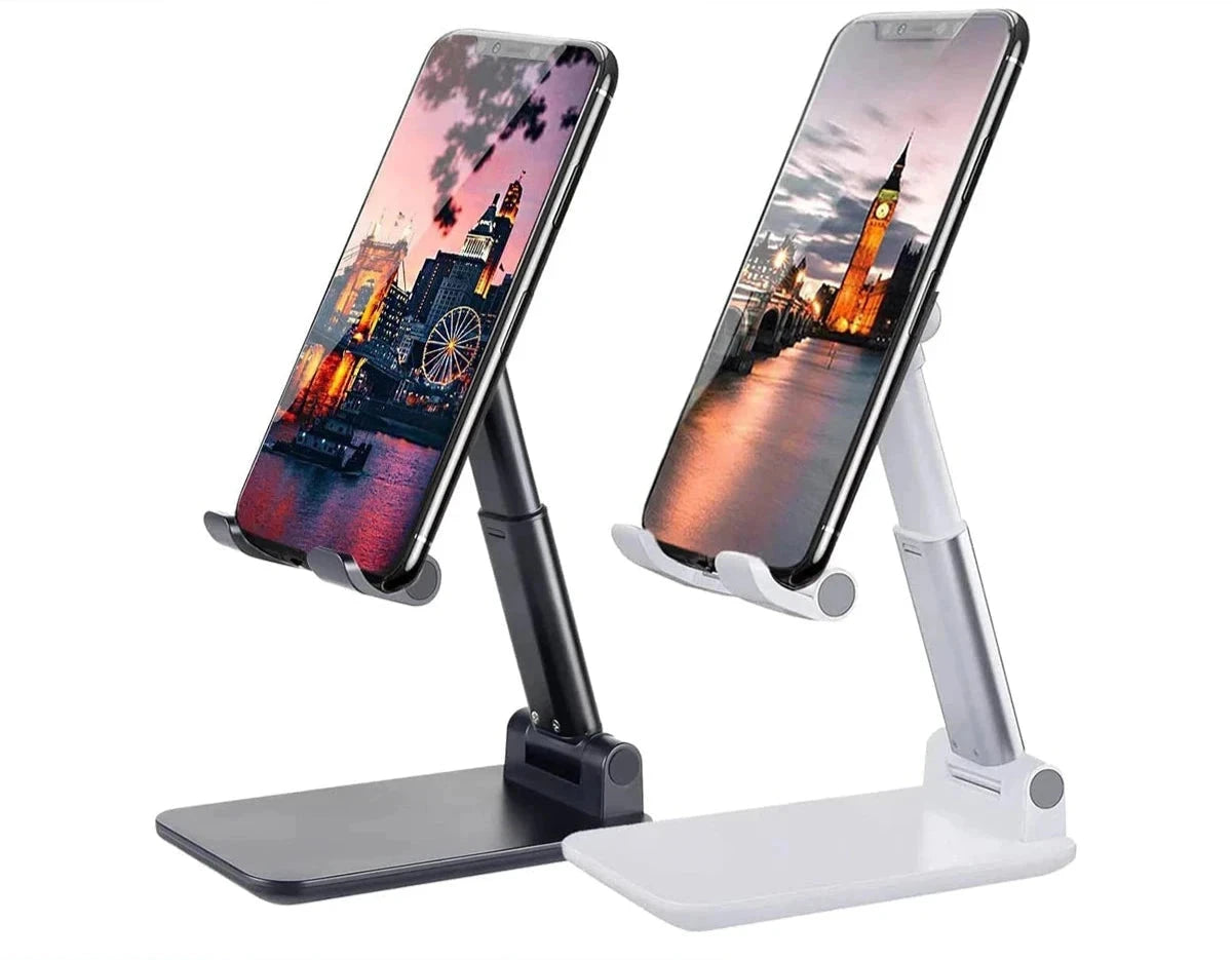 PROMOÇÃO！Atualizar！Suporte Para Celular e Tablet Dobrável Portátil Ajustável Apoio Mesa