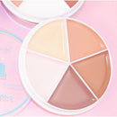 3 em 1 Contorno  Corretivo  Iluminador Contorno Dhermosa HF092