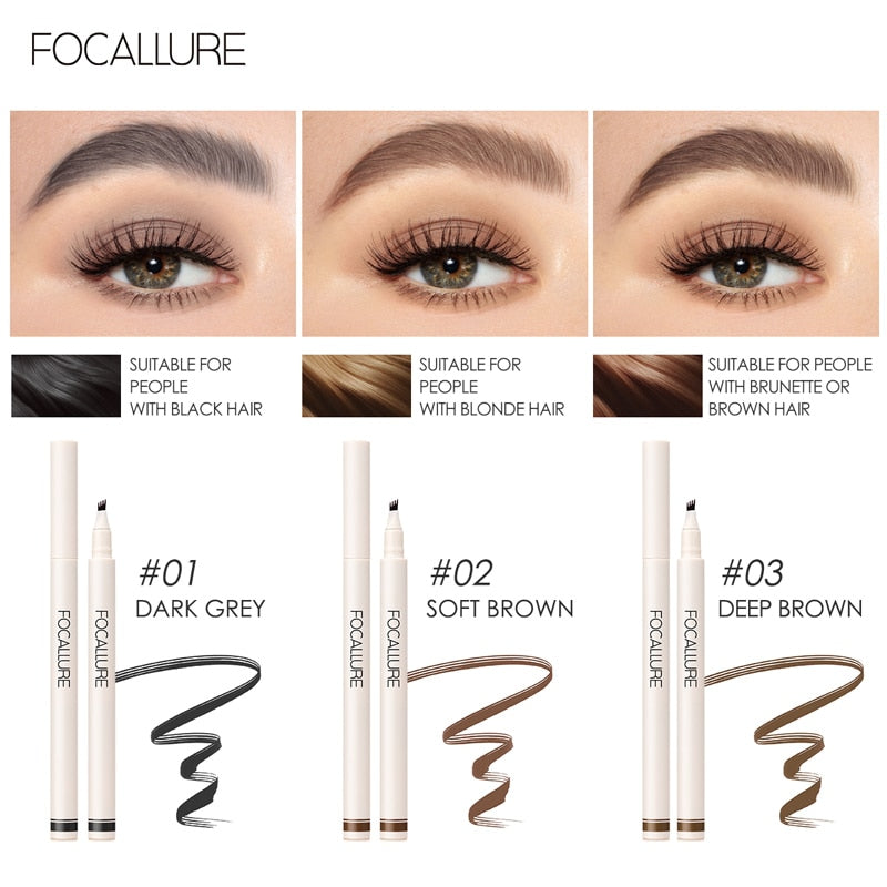 Focallure ウォータープルーフアイブロウペン