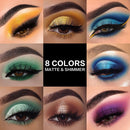 UCANBE リキッド アイシャドウ - 8 色