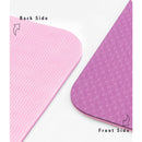 Senoya ノンスリップヨガマット - 初心者向けのポジションライン付き