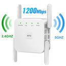 ワイヤレス WiFi リピーター 2.4G 5Ghz 1200Mbps 