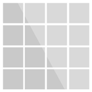 ミラー ウォール ステッカー (16 枚) - 送料無料