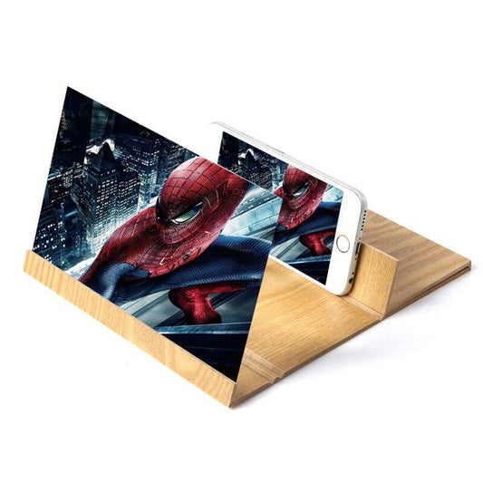 HD Stereoscopic Cell Phone Screen Magnifier