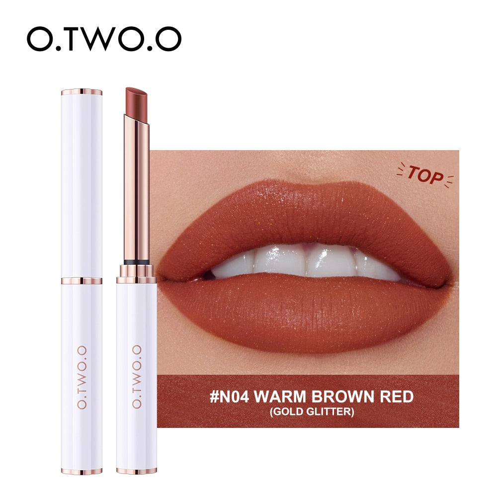 O.TWO.O 細いチューブ ベルベット リップスティック