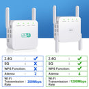 ワイヤレス WiFi リピーター 2.4G 5Ghz 1200Mbps 
