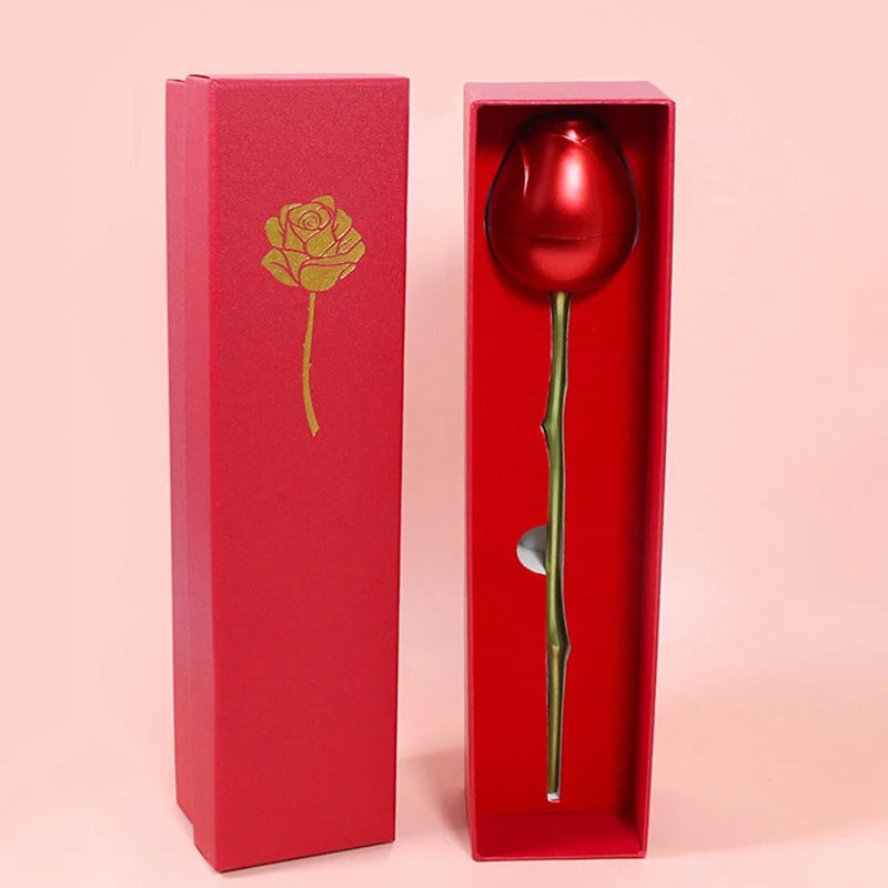 Coração entrelaçado colar com caixa de presente criativa rosa para mulheres namorada ,presente do dia dos namorados