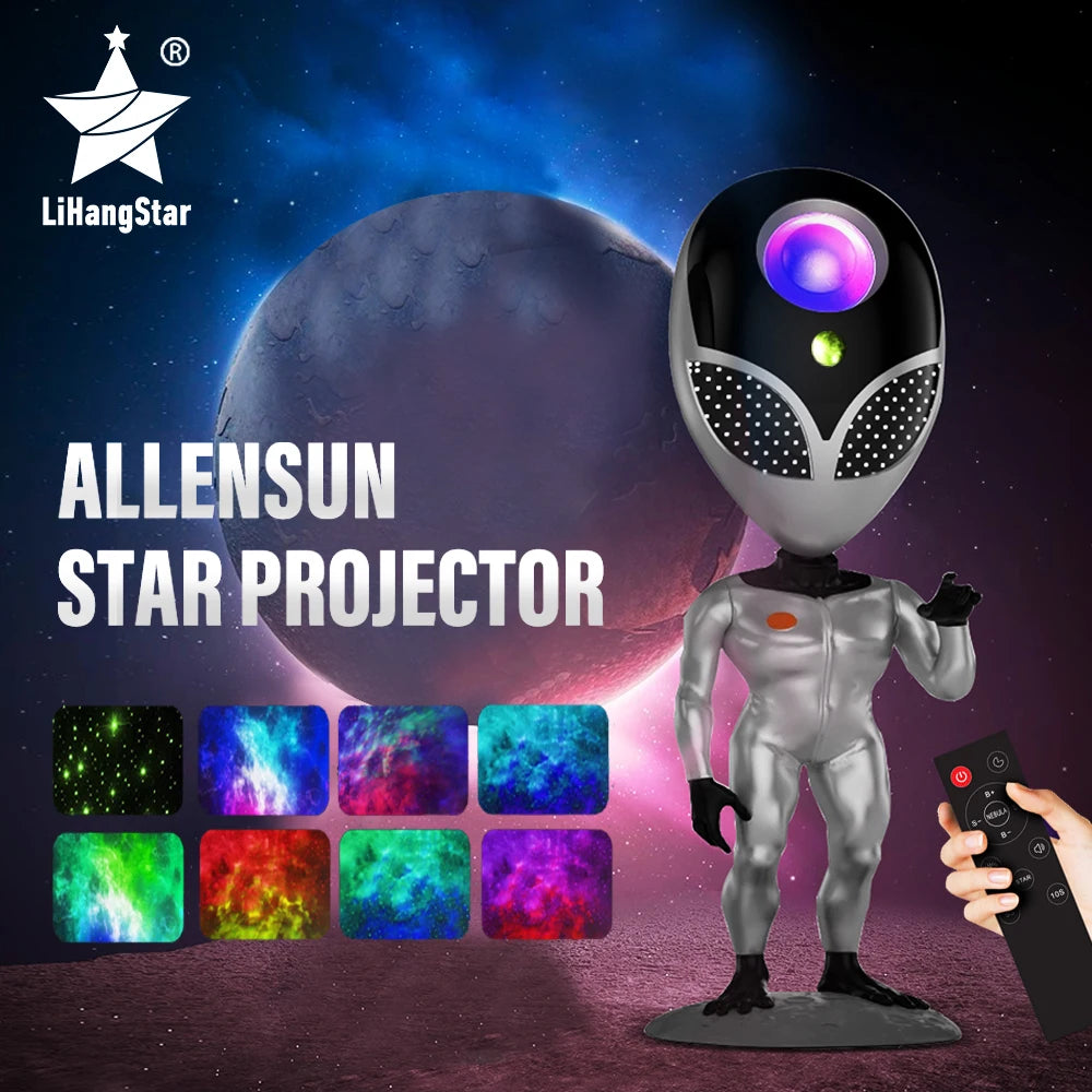 LED スタープロジェクションランプ星雲投影インタラクティブな雰囲気夜の光寝室のデスクトップの装飾子供のギフト
