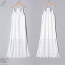 ロングマキシレースドレス