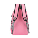 USB入力と盗難防止ロックを備えた女性用バックパック