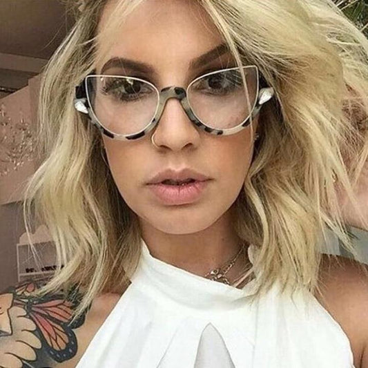 Women's Half-Cup Eyeglass Frames
