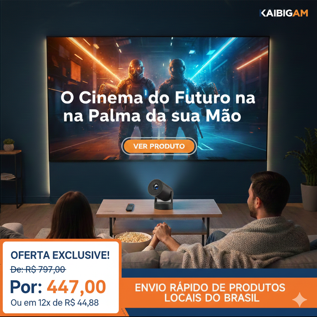 Projetor Magcubic HY300 Pro+ com suporte a 4K, alto-falante de 5W, Android 11, 8000 Lumens, WiFi6, BT5.4, projetor de vídeo para home theater ao ar livre.