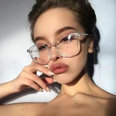 Vintage Round Women's Glasses Frame - Prescription Frame 