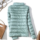 ウィメンズ パファー スタンド ジャケット